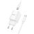 Зарядное устройство HOCO C149A Charm 1xUSB-C PD30W + 1xUSB QC3.0 + cable USB-C to USB-C White (6942007630351), изображение 4