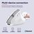 Мишка Trust Bayo+ Ergonomic Wireless/Bluetooth White (25399), зображення 10 Мишка Trust Bayo+ Ergonomic Wireless/Bluetooth White (25399), зображення 10