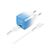Зарядное устройство HOCO C101A USB-C PD20W + cable USB-C to Lightning Ice Blue (6931474769381), изображение 3 Зарядное устройство HOCO C101A USB-C PD20W + cable USB-C to Lightning Ice Blue (6931474769381), изображение 3
