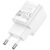 Зарядний пристрій HOCO C146A Charm USB-C PD20W White (6942007630245), зображення 6 Зарядний пристрій HOCO C146A Charm USB-C PD20W White (6942007630245), зображення 6