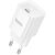 Зарядний пристрій HOCO C146A Charm USB-C PD20W White (6942007630245) Зарядний пристрій HOCO C146A Charm USB-C PD20W White (6942007630245)