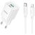 Зарядное устройство HOCO C147A Charm 1xUSB-C PD20W + 1xUSB QC3.0 + cable USB-C to Lightning White (6942007630283) Зарядное устройство HOCO C147A Charm 1xUSB-C PD20W + 1xUSB QC3.0 + cable USB-C to Lightning White (6942007630283)