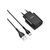 Зарядное устройство HOCO C72Q Glorious USB QC3.0 + cable USB to USB-C 18W Black (6931474732545) Зарядное устройство HOCO C72Q Glorious USB QC3.0 + cable USB to USB-C 18W Black (6931474732545)