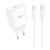 Зарядное устройство HOCO C76A Pro Majestic USB-C PD30W + cable USB-C to USB-C White (6942007616324) Зарядное устройство HOCO C76A Pro Majestic USB-C PD30W + cable USB-C to USB-C White (6942007616324)