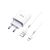 Зарядное устройство HOCO C81A Asombroso USB + cable Micro 5P 10.5W White (6931474727954), изображение 2 Зарядное устройство HOCO C81A Asombroso USB + cable Micro 5P 10.5W White (6931474727954), изображение 2