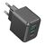 Зарядное устройство HOCO CS14A Ocean 1xUSB-C PD20W + 1xUSB QC3.0 Black (6942007603898), изображение 2 Зарядное устройство HOCO CS14A Ocean 1xUSB-C PD20W + 1xUSB QC3.0 Black (6942007603898), изображение 2