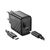 Зарядное устройство HOCO CS22A Value USB-C PD30W + cable USB-C to USB-C Black (6942007609937), изображение 4 Зарядное устройство HOCO CS22A Value USB-C PD30W + cable USB-C to USB-C Black (6942007609937), изображение 4