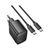 Зарядное устройство HOCO CS61A Bright 1xUSB-C PD30W + 1xUSB QC3.0 + cable USB-C to USB-C Black (6942007638449), изображение 2 Зарядное устройство HOCO CS61A Bright 1xUSB-C PD30W + 1xUSB QC3.0 + cable USB-C to USB-C Black (6942007638449), изображение 2