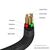 Дата кабель USB-C to USB-C 1.2m 100W black Verbatim (31846), зображення 4 Дата кабель USB-C to USB-C 1.2m 100W black Verbatim (31846), зображення 4