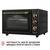 Электропечь Perfelli LAGGIO 37 BLACK RETRO, изображение 5 Электропечь Perfelli LAGGIO 37 BLACK RETRO, изображение 5