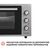 Электропечь Perfelli MIRAGE 37 GREY, изображение 3 Электропечь Perfelli MIRAGE 37 GREY, изображение 3