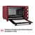 Електропіч Perfelli MIRAGE 37 RED, зображення 8 Електропіч Perfelli MIRAGE 37 RED, зображення 8