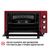 Электропечь Perfelli TRIMO 48 RED, изображение 2 Электропечь Perfelli TRIMO 48 RED, изображение 2