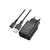 Зарядное устройство BOROFONE BA68A Glacier USB + cable USB to Lightning 10.5W Black (6974443385687), изображение 2 Зарядное устройство BOROFONE BA68A Glacier USB + cable USB to Lightning 10.5W Black (6974443385687), изображение 2