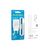 Зарядное устройство BOROFONE BA68A Glacier USB + cable USB to Lightning 10.5W White (6974443385694), изображение 3 Зарядное устройство BOROFONE BA68A Glacier USB + cable USB to Lightning 10.5W White (6974443385694), изображение 3