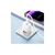 Зарядное устройство BOROFONE BA82A Platinum USB-C PD25W + cable USB-C to Lightning White (6941991112263), изображение 8 Зарядное устройство BOROFONE BA82A Platinum USB-C PD25W + cable USB-C to Lightning White (6941991112263), изображение 8