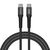Дата кабель USB-C to USB-C 1.2m Magnetic 100W black Verbatim (31863), зображення 2 Дата кабель USB-C to USB-C 1.2m Magnetic 100W black Verbatim (31863), зображення 2