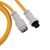 Дата кабель USB-C + USB A to USB-C 1.36m Coiled Aviator yellow Keychron (CAB16_KEYCHRON), изображение 3 Дата кабель USB-C + USB A to USB-C 1.36m Coiled Aviator yellow Keychron (CAB16_KEYCHRON), изображение 3