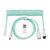 Дата кабель USB-C + USB A to USB-C 1.36m Coiled Aviator mint Keychron (CAB18_KEYCHRON) Дата кабель USB-C + USB A to USB-C 1.36m Coiled Aviator mint Keychron (CAB18_KEYCHRON)