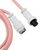 Дата кабель USB-C + USB A to USB-C 1.36m Coiled Aviator pink Keychron (CAB15_KEYCHRON), изображение 3 Дата кабель USB-C + USB A to USB-C 1.36m Coiled Aviator pink Keychron (CAB15_KEYCHRON), изображение 3