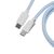 Дата кабель USB-C + USB A to USB-C 1.36m Coiled Aviator blue Keychron (CAB19_KEYCHRON), изображение 2 Дата кабель USB-C + USB A to USB-C 1.36m Coiled Aviator blue Keychron (CAB19_KEYCHRON), изображение 2
