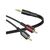 Кабель мультимедийный 3.5mm M to 2xRCA 1.5m Black BOROFONE (6974443382204), изображение 2 Кабель мультимедийный 3.5mm M to 2xRCA 1.5m Black BOROFONE (6974443382204), изображение 2