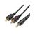 Кабель мультимедийный 3.5mm M to 2xRCA 1.5m Black BOROFONE (6974443382204), изображение 3 Кабель мультимедийный 3.5mm M to 2xRCA 1.5m Black BOROFONE (6974443382204), изображение 3