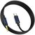 Кабель мультимедийный USB-C to 3.5mm M 1.0m silicone black BOROFONE (6941991114410), изображение 2 Кабель мультимедийный USB-C to 3.5mm M 1.0m silicone black BOROFONE (6941991114410), изображение 2