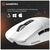Мишка GamePro Genesis Ranker Wireless/Bluetooth/USB White (GM012W), зображення 10 Мишка GamePro Genesis Ranker Wireless/Bluetooth/USB White (GM012W), зображення 10