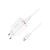Зарядное устройство BOROFONE BA21A Long Journey USB QC3.0 + cable USB to USB-C 18W White (6931474702487), изображение 2 Зарядное устройство BOROFONE BA21A Long Journey USB QC3.0 + cable USB to USB-C 18W White (6931474702487), изображение 2