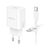Зарядное устройство BOROFONE BA82A Platinum USB-C PD25W + cable USB-C to USB-C White (6941991112270), изображение 4 Зарядное устройство BOROFONE BA82A Platinum USB-C PD25W + cable USB-C to USB-C White (6941991112270), изображение 4
