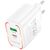 Зарядное устройство BOROFONE BA89A Destello 1xUSB-C PD30W + 1xUSB QC3.0 White (6941991119361), изображение 4 Зарядное устройство BOROFONE BA89A Destello 1xUSB-C PD30W + 1xUSB QC3.0 White (6941991119361), изображение 4