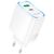 Зарядное устройство BOROFONE BA89A Destello 1xUSB-C PD30W + 1xUSB QC3.0 White (6941991119361) Зарядное устройство BOROFONE BA89A Destello 1xUSB-C PD30W + 1xUSB QC3.0 White (6941991119361)