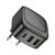 Зарядное устройство BOROFONE BAS23A Lucky 1xUSB-C + 2xUSB PD30W Black (6941991109386), изображение 5 Зарядное устройство BOROFONE BAS23A Lucky 1xUSB-C + 2xUSB PD30W Black (6941991109386), изображение 5