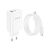 Зарядное устройство BOROFONE BN10 Sunlight 1xUSB-C PD65W + 1xUSB-A + cable USB-C to USB-C White (6974443388206), изображение 6 Зарядное устройство BOROFONE BN10 Sunlight 1xUSB-C PD65W + 1xUSB-A + cable USB-C to USB-C White (6974443388206), изображение 6
