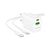 Зарядное устройство BOROFONE BN27 Fuente 1xUSB-C PD20W + 1xUSB QC3.0 + cable USB-C to USB-C White (6941991120282), изображение 2 Зарядное устройство BOROFONE BN27 Fuente 1xUSB-C PD20W + 1xUSB QC3.0 + cable USB-C to USB-C White (6941991120282), изображение 2