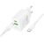 Зарядное устройство BOROFONE BN29 Fuente 1xUSB-C PD30W + 1xUSB QC3.0 + cable USB-C to USB-C White (6941991120343), изображение 3 Зарядное устройство BOROFONE BN29 Fuente 1xUSB-C PD30W + 1xUSB QC3.0 + cable USB-C to USB-C White (6941991120343), изображение 3