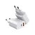Зарядное устройство WUW C172 1xUSB-C PD20W + 1xUSB QC3.0 18W White (с172W) Зарядное устройство WUW C172 1xUSB-C PD20W + 1xUSB QC3.0 18W White (с172W)