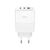 Зарядний пристрій XO L139 83W 2xUSB-C PD65W + USB-A QC18W White (L139_White), зображення 3 Зарядний пристрій XO L139 83W 2xUSB-C PD65W + USB-A QC18W White (L139_White), зображення 3
