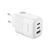 Зарядний пристрій XO L139 83W 2xUSB-C PD65W + USB-A QC18W White (L139_White) Зарядний пристрій XO L139 83W 2xUSB-C PD65W + USB-A QC18W White (L139_White)