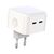 Зарядний пристрій XO L102 2xUSB-C PD35W White (L102.white) Зарядний пристрій XO L102 2xUSB-C PD35W White (L102.white)
