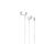 Наушники Denmen DR02 3.5mm White (DE-DR02-WH) Наушники Denmen DR02 3.5mm White (DE-DR02-WH)