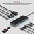Концентратор Promate USB-C 11-in-1 Promate primehub-pro.grey (primehub-pro.grey), изображение 3 Концентратор Promate USB-C 11-in-1 Promate primehub-pro.grey (primehub-pro.grey), изображение 3
