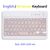 Клавіатура BeCover Bluetooth UA Pink (713411) Клавіатура BeCover Bluetooth UA Pink (713411)