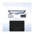 Клавіатура BeCover with TouchPad Bluetooth UA Black (713403), зображення 6 Клавіатура BeCover with TouchPad Bluetooth UA Black (713403), зображення 6