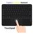 Клавіатура BeCover with TouchPad Bluetooth UA Black (713403) Клавіатура BeCover with TouchPad Bluetooth UA Black (713403)