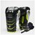 Боксерские перчатки Leone GN110F Revo Fluo Black 12 унцій (GN110F_Black_12oz) Боксерские перчатки Leone GN110F Revo Fluo Black 12 унцій (GN110F_Black_12oz)