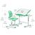 Парта со стулом Evo-kids Ergo Green (Evo-05 Ergo Z), изображение 3 Парта со стулом Evo-kids Ergo Green (Evo-05 Ergo Z), изображение 3