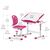 Парта со стулом Evo-kids Evo-06 Plus Pink (Evo-06 Plus PN), изображение 3