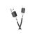 Дата кабель USB 2.0 AM to Lightning 1.0m 2.4A silicone BX79 black BOROFONE (6974443384741), изображение 2 Дата кабель USB 2.0 AM to Lightning 1.0m 2.4A silicone BX79 black BOROFONE (6974443384741), изображение 2